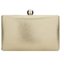Red Leather Evening Bag Chain Party Shoulder Bags