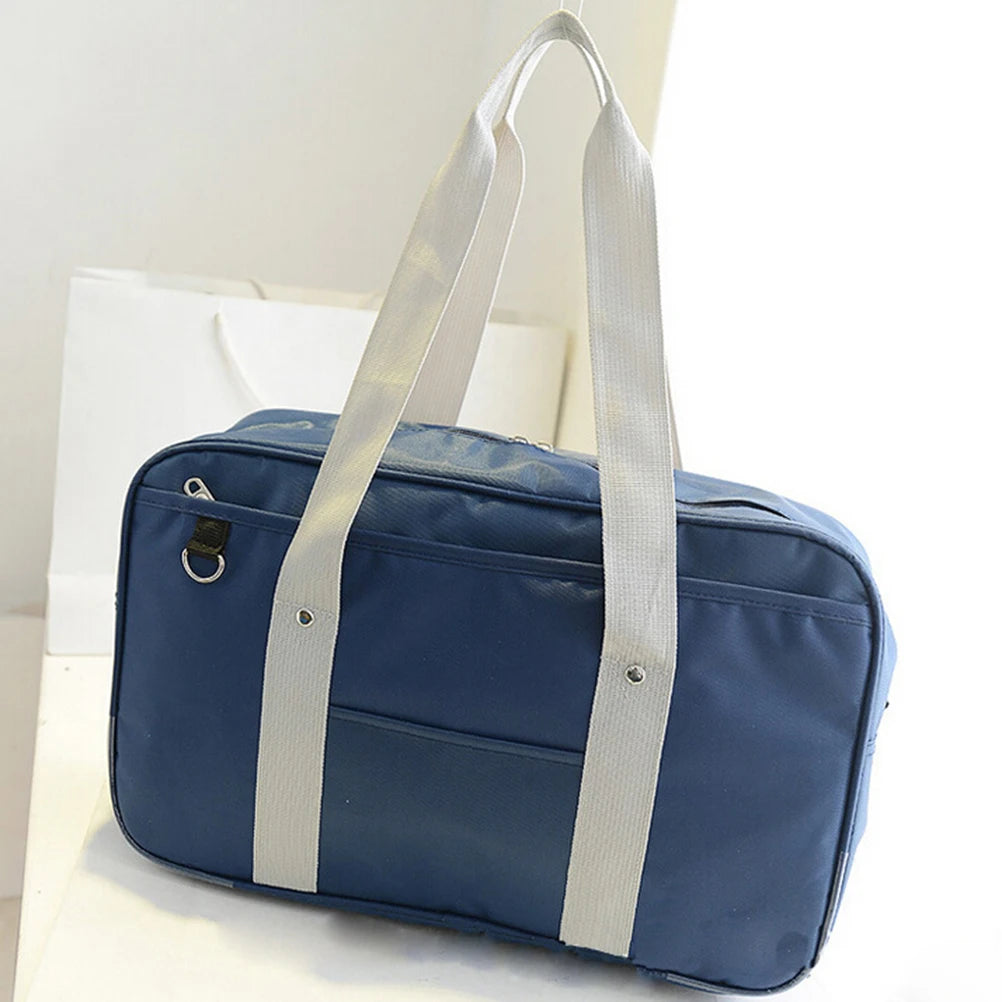 Japanese Oxford Travel Bag Large Capacity High School Students Bookbags