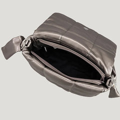 Winter Shoulder Crossbody Bag for Women Flap Tote Padded Handbag