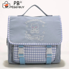Japanese Nylon Student School Bag Softback for Daughter