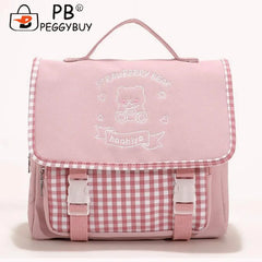 Japanese Nylon Student School Bag Softback for Daughter