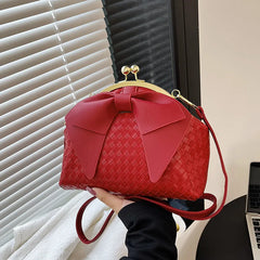 Pleated Clutch Shoulder Bag for Women Party Handbag Crossbody Bag Female Bolsa