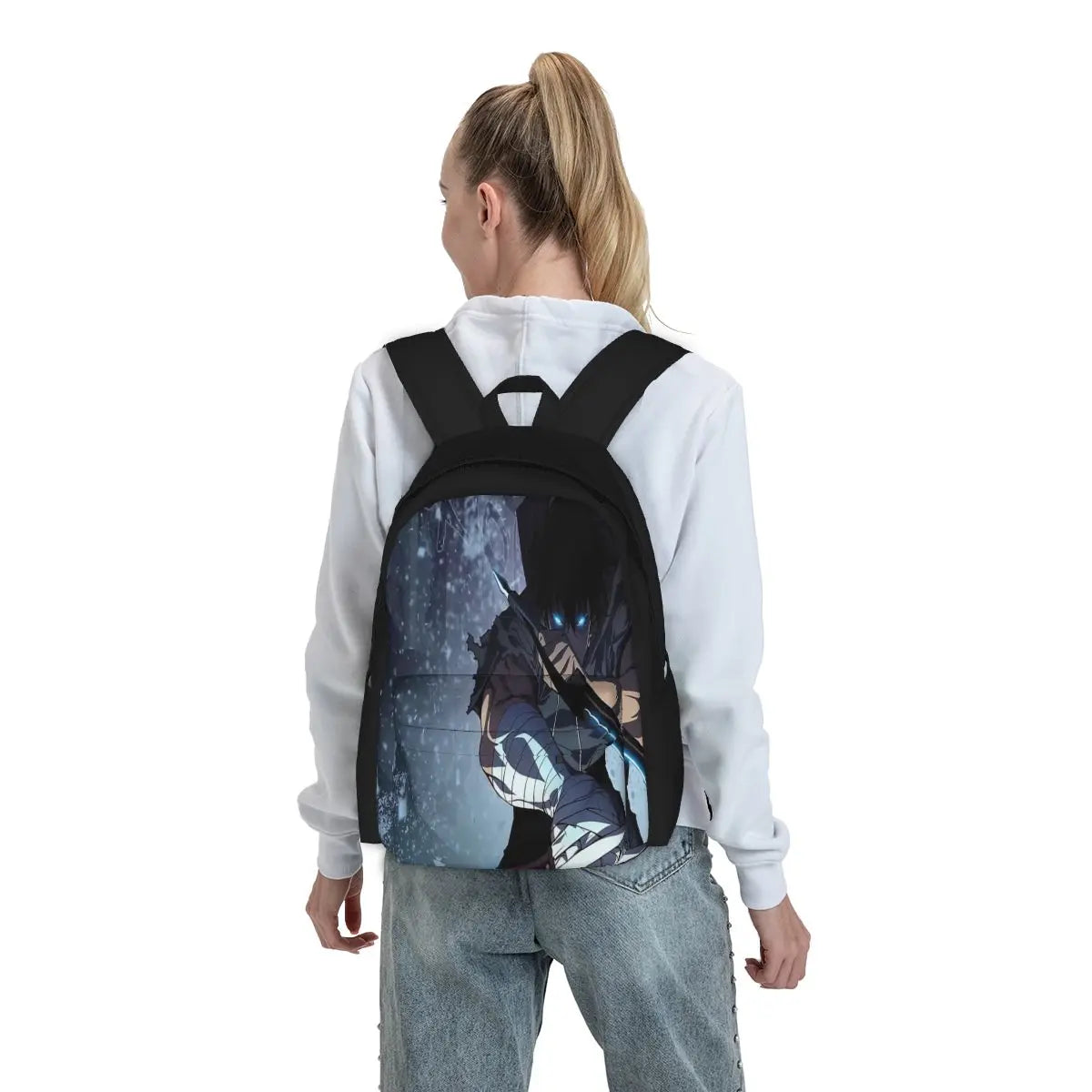 Solo Leveling Rise Backpacks Men's Backpacks Bags For Women