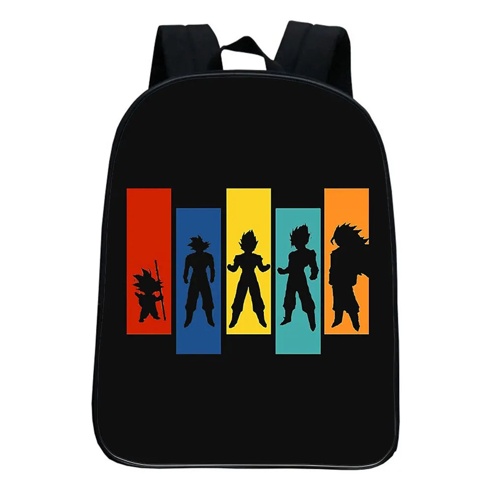 Son Goku Backpack Men's School Bag Anime Travel Backpack Kakarotto Bookbag