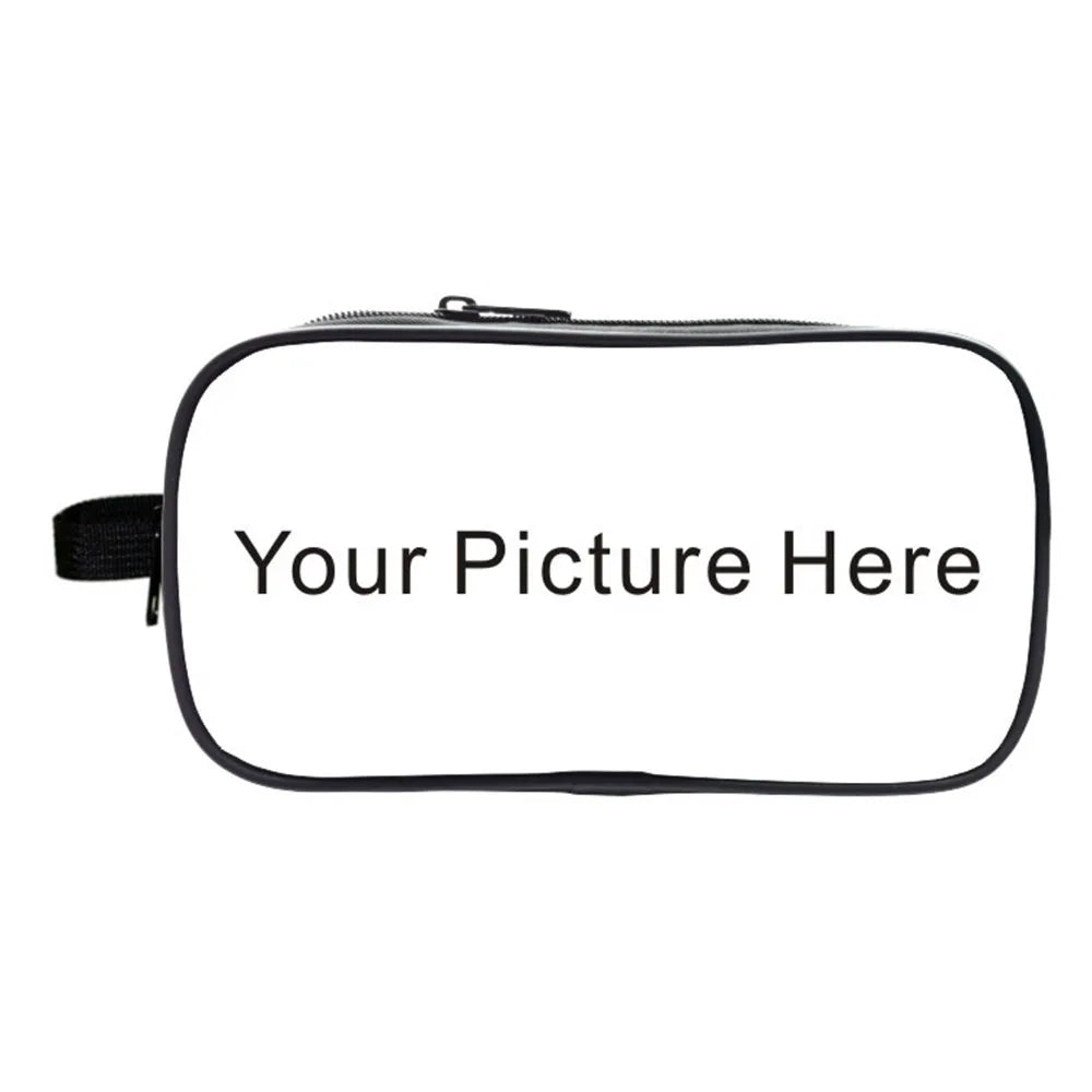 Son Goku Double Zipper Pencil Case Wallet Pen Bag Anime Stationery Bag