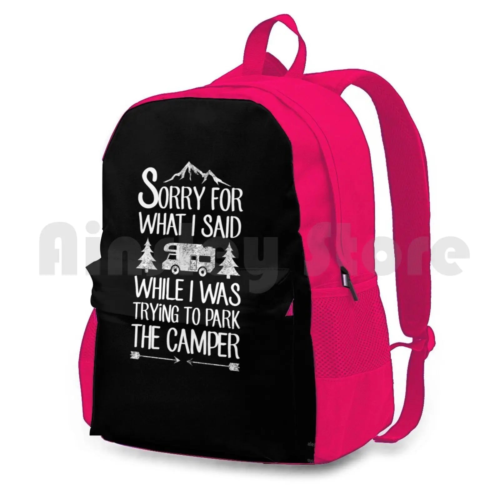 Outdoor Hiking Backpack Waterproof Camping Travel Sorry For What I Said