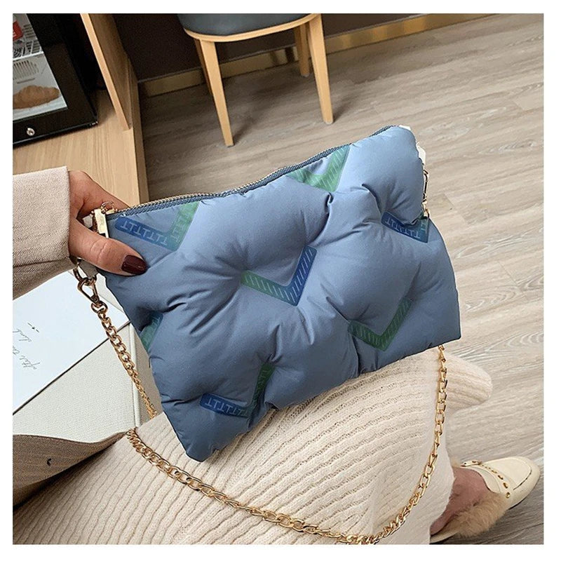 Space Cotton Small Square Bag Shoulder Bag Handbags for Women