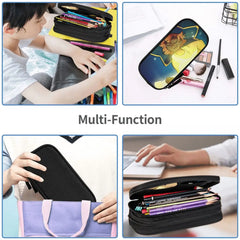 Anime Zipper Pen Bag Stationery Gift