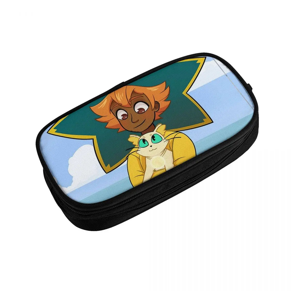 Anime Zipper Pen Bag Student Stationery