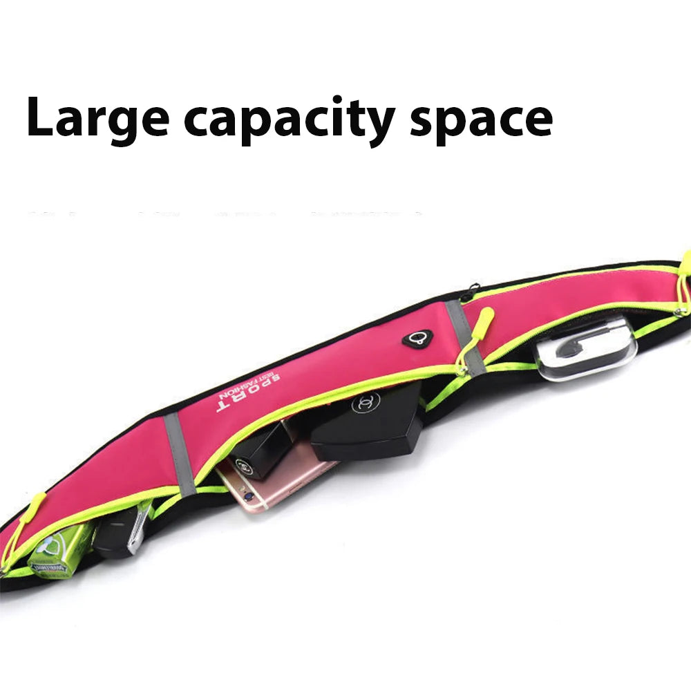 Running Waterproof Waist Fanny Pack for Men Women