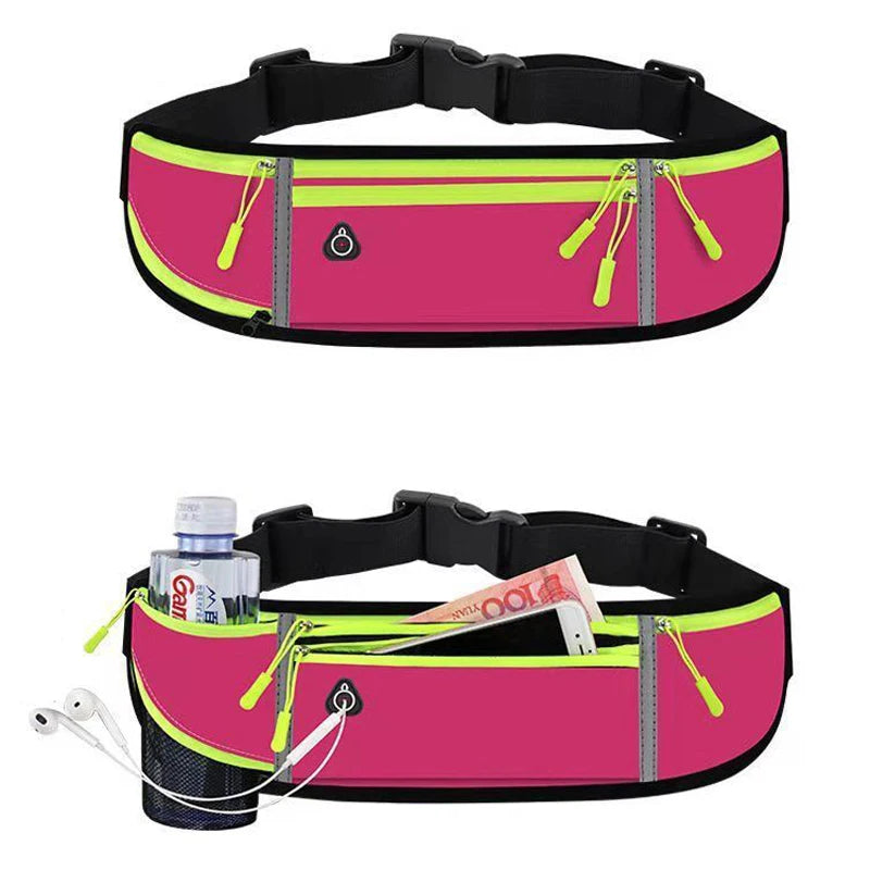 Running Waterproof Waist Fanny Pack for Men Women