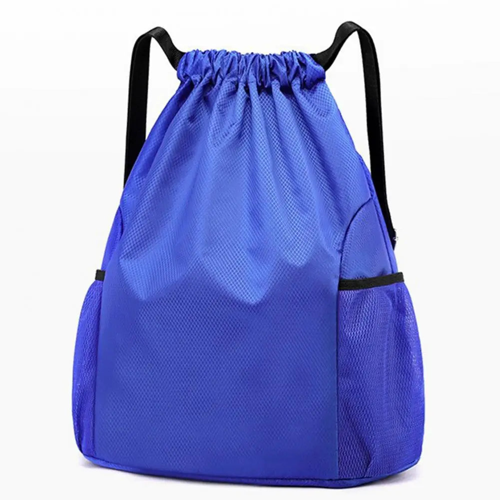 Solid Sports Backpack Water Repellent Fabric Travel Backpack