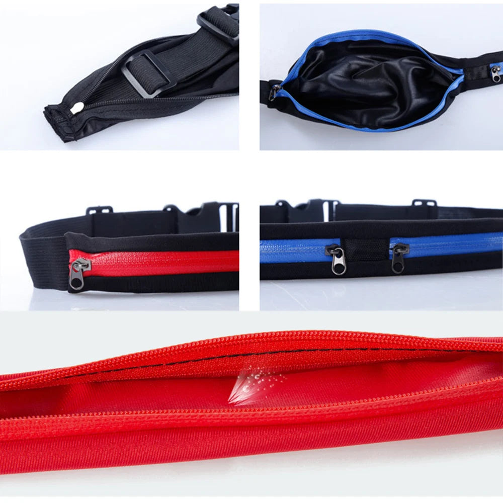 Waterproof Running Waist Bag Jogging Bum Bag Phone Travel Pack