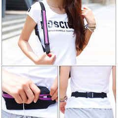 Waterproof Running Waist Bag Jogging Bum Bag Phone Travel Pack