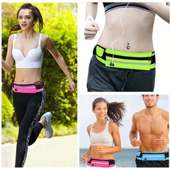 Waterproof Running Waist Bag Jogging Bum Bag Phone Travel Pack