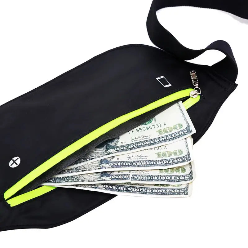 Slim Sports Fanny Pack Waist Bum Bag for Travel Running