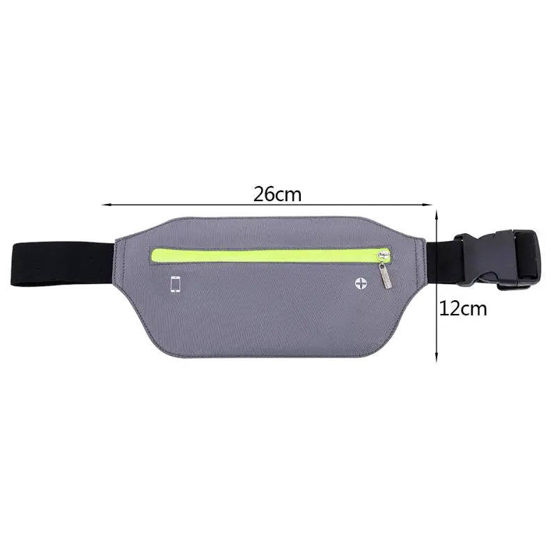 Slim Sports Fanny Pack Waist Bum Bag for Travel Running