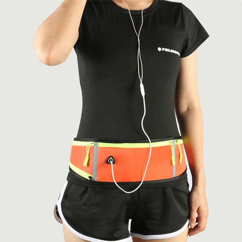 Waterproof Sports Waist Pack Running Belt Fanny Pack Women Men