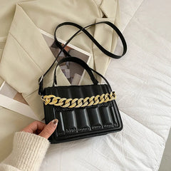 Diamond Lattice Shoulder Bag Small Square Messenger Bag