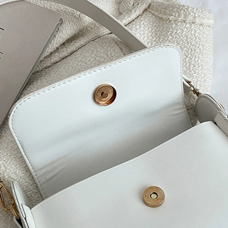 Spring Flap Women Handbag PU Leather Shoulder Bags Flap Crossbody Bag