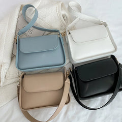 Spring Flap Women Handbag PU Leather Shoulder Bags Flap Crossbody Bag