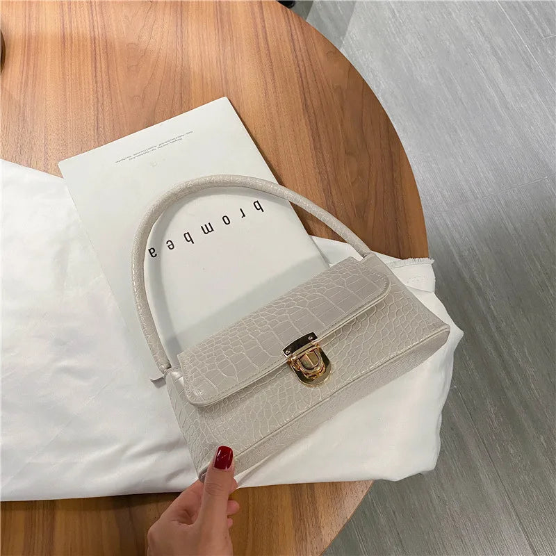 Spring Summer Woman Retro Handbags PU Leather Shoulder Bag Female Bolsa Vintage