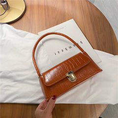 Spring Summer Woman Retro Handbags PU Leather Shoulder Bag Female Bolsa Vintage