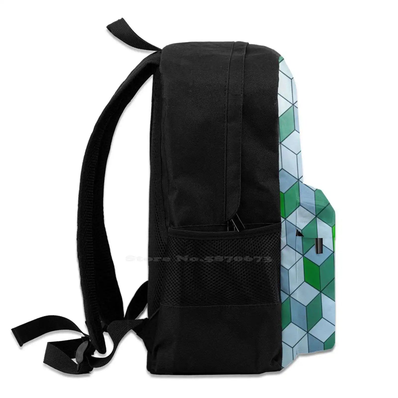 Geometric Abstract Modern Pattern Backpack