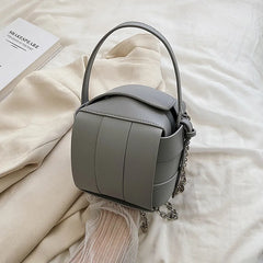 Square Weave Handbag Ladies Vintage Tote For Hard Handle Famous Small Leather Sl