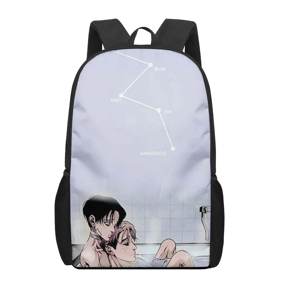 3D Print School Backpack for Boys Girls Teens Book Bag