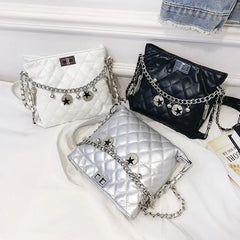Star Chain Women's Shoulder Bag Winter Girl Bag