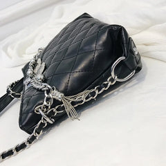 Star Chain Women's Shoulder Bag Winter Girl Bag