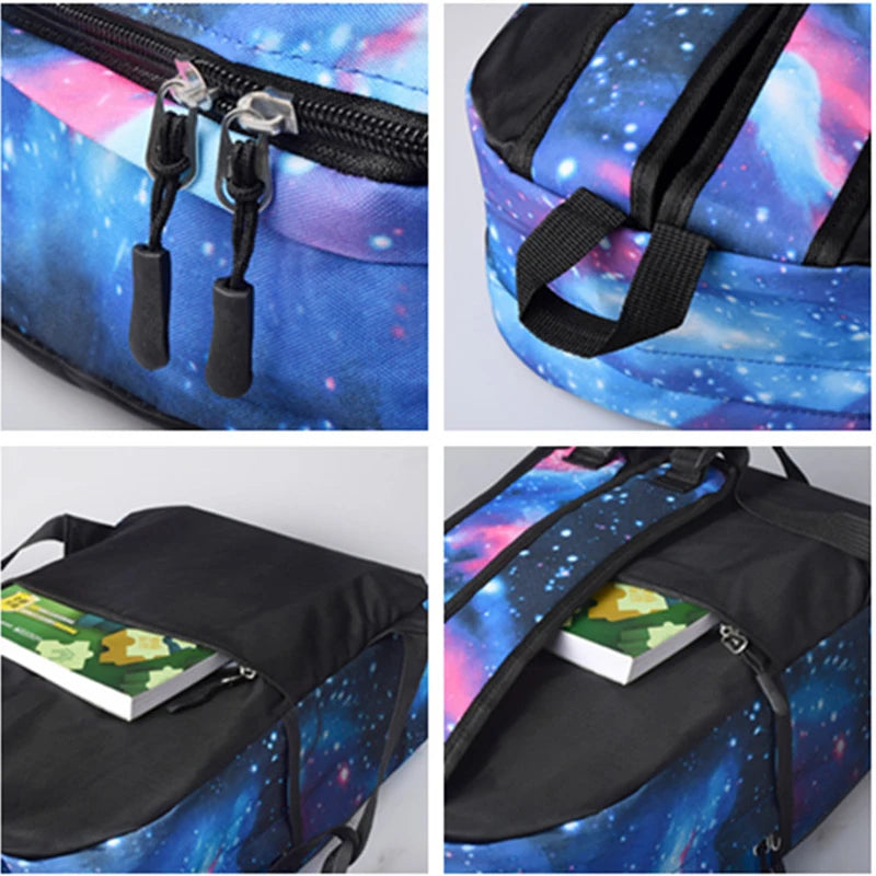 Starry Sky Women Backpacks for Teenage Girls Back Pack Female Schoolbag