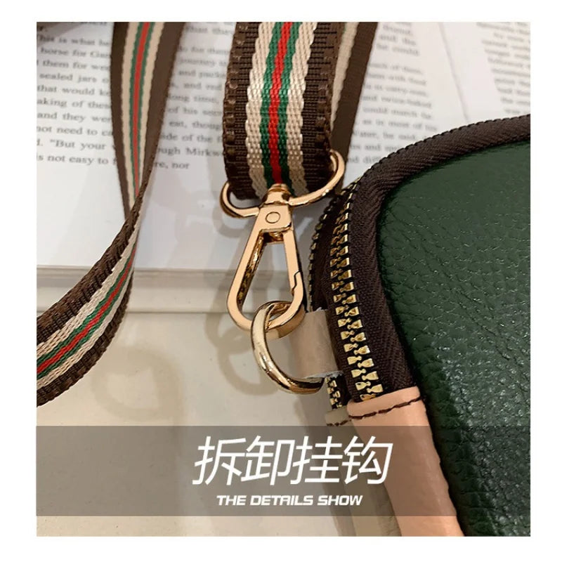Small Leather Shoulder Messenger Bag