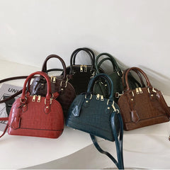 Stone Pattern Shell Bag High-capacity Women Handbag Shoulder Bag