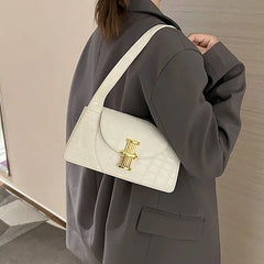 Stone Pattern Shoulder Women's Bags Handbags for Women Small Flap Shopper