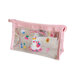 Transparent Portable Large Capacity Cosmetic Storage Bag
