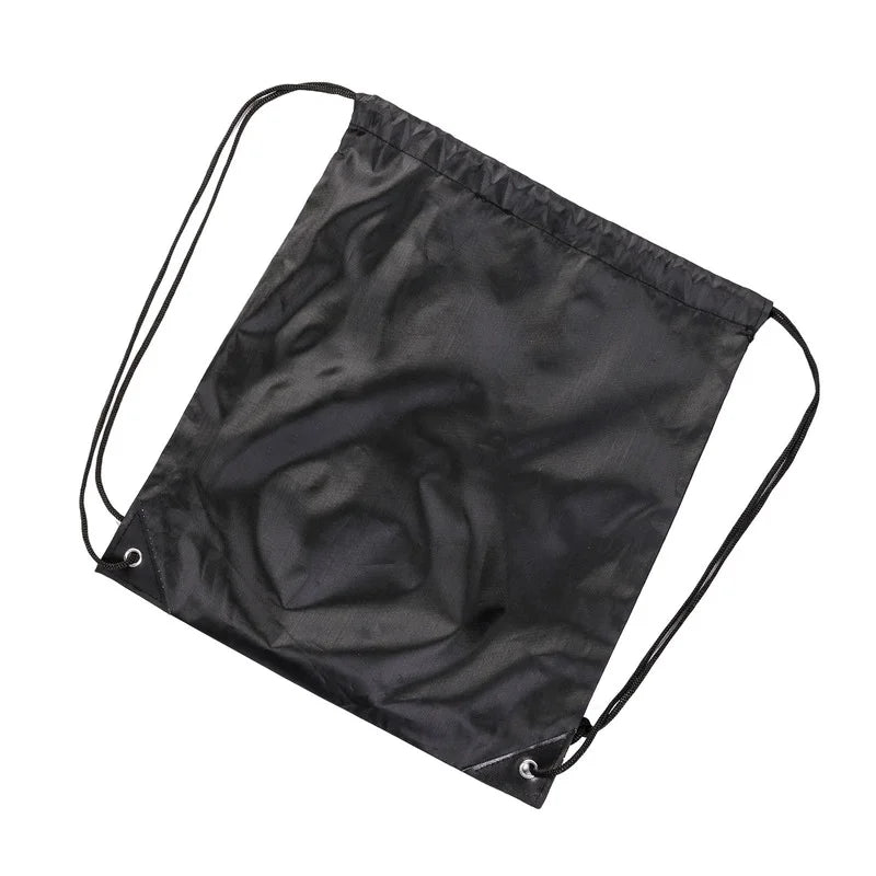 Polyester Drawstring Backpack with Storage Pocket