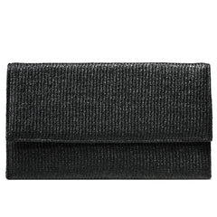 Straw Clutch Purse for Women Beach Handbag Envelope Style