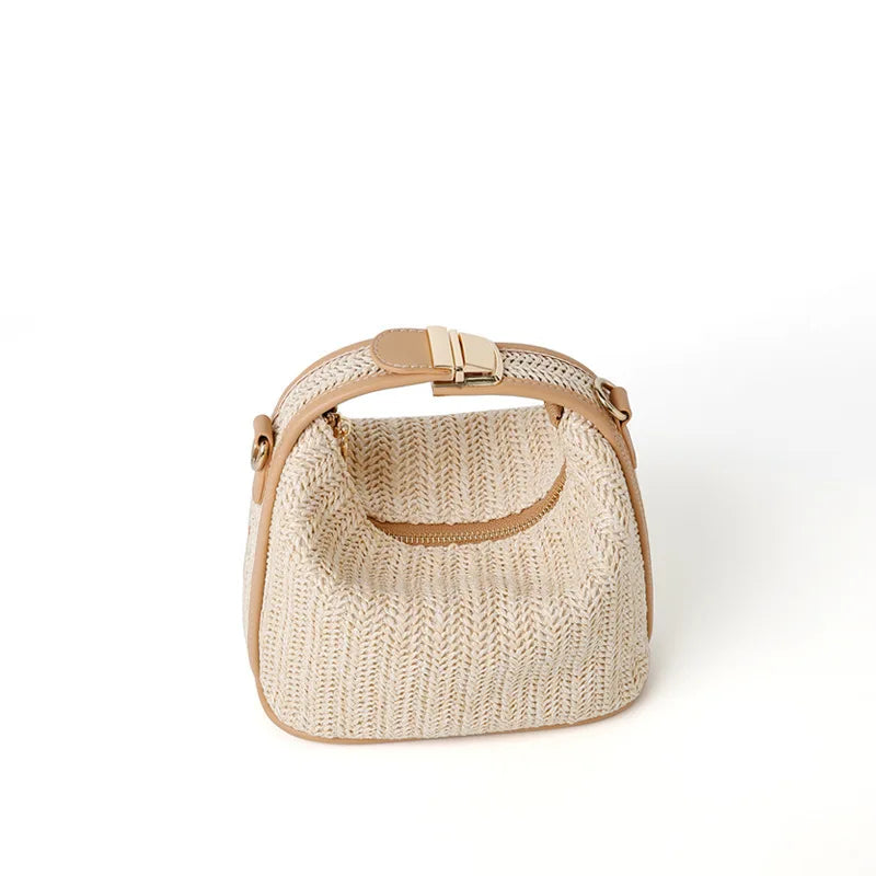 Straw Summer Women's Bag Tote Crossbody Shoulder Bags Handbag