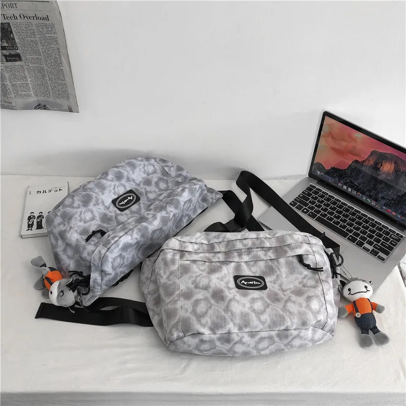 Street Hip-hop Waist Bag Unisex Nylon Fanny Pack Chest Pack