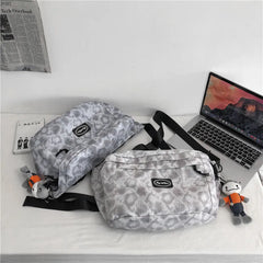Street Hip-hop Waist Bag Unisex Nylon Fanny Pack Chest Pack