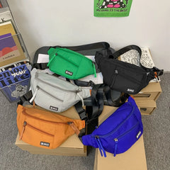 Large Capacity Waist Bag Unisex Shoulder Messenger Bags Hip hop Belt Bags