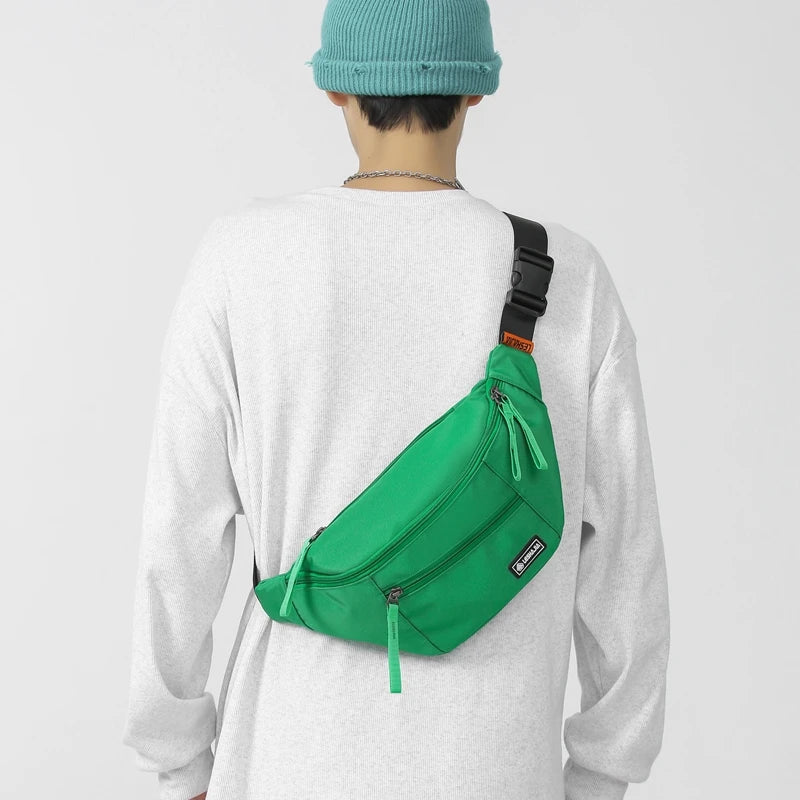 Large Capacity Waist Bag Unisex Shoulder Messenger Bags Hip hop Belt Bags