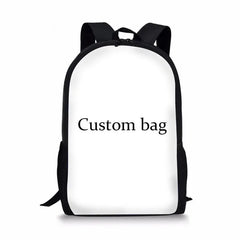 Anime Demon Slayer Print School Bag for Boys and Girls 15 Inch Backpack