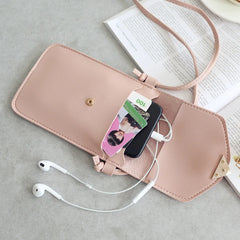 Heart-shaped Transparent Mini Crossbody Bag for Women