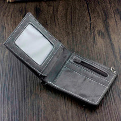 Men's Casual Wallet with Anti Thief Chain