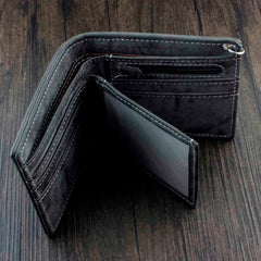 Men's Casual Wallet with Anti Thief Chain