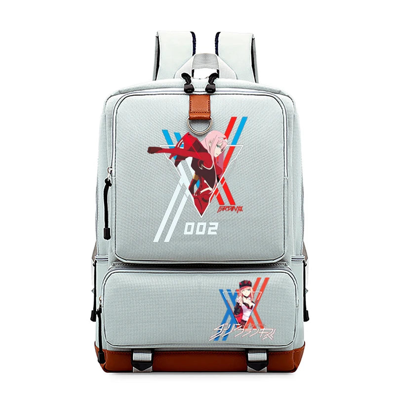 Canvas Youth Travel Backpack Zero Two Bag