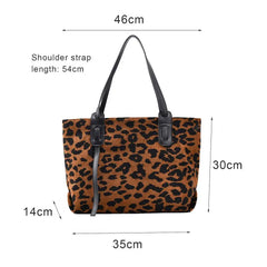Lightweight Sturdy Tote Bag Zip Closure Women Shoulder Bag